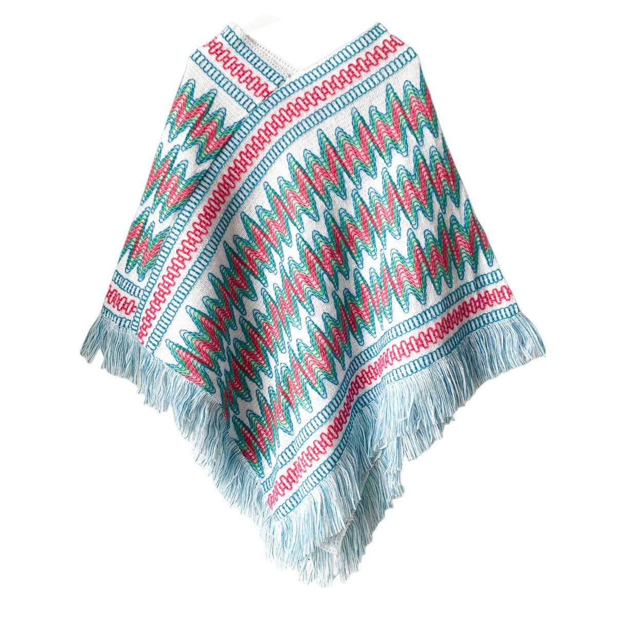 Unisex Ethnic Christmas costume cape shawl_viptrois.com