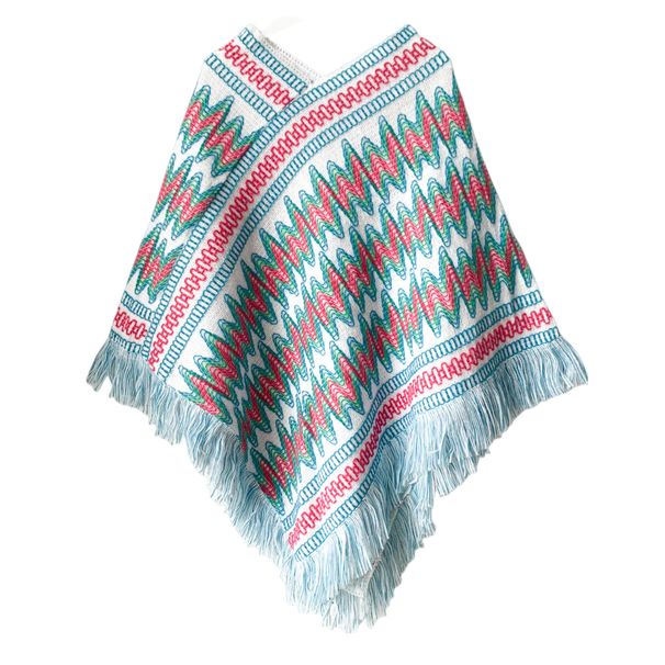 Unisex Ethnic Christmas costume cape shawl_viptrois.com