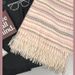 Pink Scarf Women's Winter Plaid Cashmere Tassel Shawl Thin Style Wrapped With Warm Versatile Skincare Neck_viptrois.com