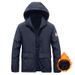 "Men's Lightweight Hooded Jacket – Multi-Pocket Outdoor Windbreaker (7 Colors, 7 Sizes)"_viptrois.com