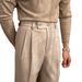 Men’s Clothing Men's Suit Pants Light Mature Retro Business Naples Drop Straight Slim Casual Suit Pants Men Commuting_viptrois.com