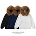 Men's Plus Size Zip-Up Hoodie With Detachable Hood - Oversized Casual Sweatshirt For Big & Tall - Heavyweight Cotton Blend Jacket For Spring & Fall_viptrois.com
