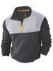 Spring And Autumn New Men's T Shirt Sweater Casual Sports Colorblock Long Sleeve Turtleneck Half Zipper Top_viptrois.com