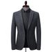 Men's Clothing Lashibert men's casual suit autumn and winter wool elastic men's suit slim small suit men's style single suit_viptrois.com