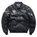 Men's Reversible Streetwear Bomber Jacket – Slim-Fit Stand Collar Aviator Coat With Zipper Details (Regular/Long Sleeve, S-7XL)_viptrois.com