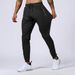 "Men's Stretch Jogger Pants For Running, Yoga & Gym - High Waist Breathable Workout Trousers With Drawstring, Lightweight Plus Size Available_viptrois.com