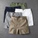 Men's Clothing Summer New Pure Cotton Four Quarter Pants Men's Casual Slim Straight Workwear Shorts Slightly Elastic Three Quarter Pants Beach Pants_viptrois.com