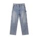 Men's Clothing Trend Vintage Washed Version Loose Jeans Lumberjack Daddy Pants_viptrois.com