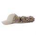 Women's Jersey Baseball Cap With Long Peaked Shawl – Middle Eastern Style Sun Protection Turban_viptrois.com
