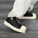 Men's Shoes Big Head High Top Shoes Men And Women Thick Bottom Heightening Martin Boots Niche High Street Style Board Shoes Couple Bread Shoes_viptrois.com