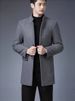 Loom Loom 2024 European And American Foreign Trade Autumn Winter Wool Mid-Length Trench Coat Men's Jacket With Cotton_viptrois.com