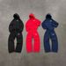 Streetwear Hoodie & Jogger Set – Oversized Hip-Hop Unisex Tracksuit (S-L) – Vintage Retro Pullover With Drop Shoulder_viptrois.com