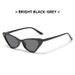 New Cat Eye Sunglasses For Women And Men, Korean Style Trendy Small Frame Glasses_viptrois.com