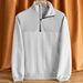 Cross-Border European And American Casual Stand Collar Zipper Pullover Solid Color Loose Knitted Patchwork_viptrois.com