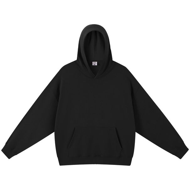 420g Heavyweight Unisex Hoodie, American Retro Minimalist Pullover, Oversized Casual Streetwear Sweatshirt For Men & Women_viptrois.com