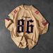 Men's Clothing 3d Digital New 86 Number Printed Jersey Short Sleeve Personality Rugby Uniform Breathable Summer Men's T Shirt_viptrois.com