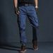 Men's High Street Camo Jogger Pants With Multi-Pockets - Slim Fit Tapered Cargo Pants For Casual Wear (Available In 10 Sizes & 8 Colors)_viptrois.com