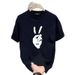 Men's 100% Pure Cotton Short Sleeve T-Shirt Trendy Loose Fit Summer Top Exclusive Best Selling Versatile Simple Design_viptrois.com