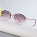 New Fashion Sunglasses For Women Frameless Trimmed Sunglasses For Women High End_viptrois.com