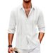 Men's Clothing New Men's Lace Long Sleeved Shirt Large Size Non Iron Shirt Independent Station_viptrois.com