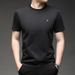 Men's Clothing Bamboo Cotton Raglan Casual Short Sleeved T Shirt Men Summer New Round Neck Casual Breathable Men's T Shirt_viptrois.com