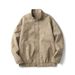 Retro Leather Jacket For Men, Nostalgic Stand Up Collar Versatile Men's PU Jacket_viptrois.com