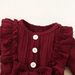 Kids’ Clothing Promotion INS Hot Selling Children's Clothing Girls' Hot Selling Solid Color Romper And Trousers Set_viptrois.com