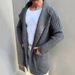 "Men's Slim Fit Hooded Cardigan – Long Sleeve Knit Sweater Jacket For Winter, Lightweight & Warm (Black/Navy/Green/Gray)"_viptrois.com