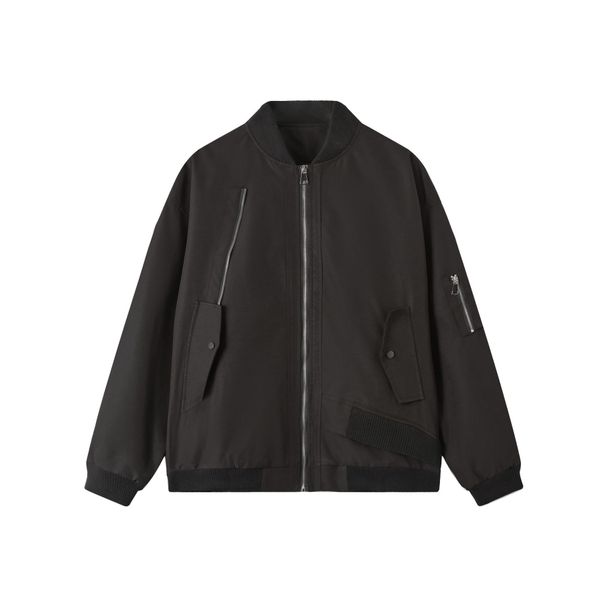 xxbro Men's Clothing # Trendy Retro Jacket For Men, High-End Feel, Cool And Loose Casual Bomber Jacket, Unisex_viptrois.com