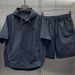 Men's Clothing Summer Thin Breathable Sunscreen Hooded Short Sleeved Shorts Two Piece Suit Men's Trendy Simple Solid Color Loose Casual Suit_viptrois.com