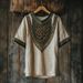 Men's Dark Fashion Graphic T-Shirt - 230GSM Poly-Cotton Blend With 3D Digital Print For Streetwear & Casual Wear (S-5XL, 8 Colors)_viptrois.com