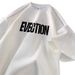 2025 Summer New Fashion Garden Collar Ice Silk T-Shirt Men's Loose Large Zipper Design Five Quarter Short Sleeve Top_viptrois.com