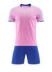 Men's Clothing summer youth adult competition training short-sleeved jersey printed size football uniform suit_viptrois.com