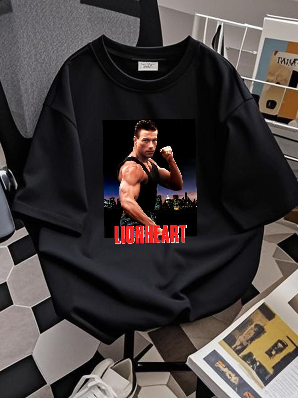 Jean Claude Van Damme Unisex T-shirt (Bella Canvas) Summer Top For Everyday Wear Soft Comfortable Versatile Stylish Streetwear Fashion Graphic_viptrois.com
