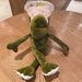 Long Legged Ugly Cute Frog School Bag Pendant Doll Keychain Plush Backpack Pendant Internet Celebrity Doll Keychain_viptrois.com