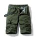 Men's Clothing Summer Men's New Pattern Washed Workwear Shorts Outdoor Leisure Loose_viptrois.com