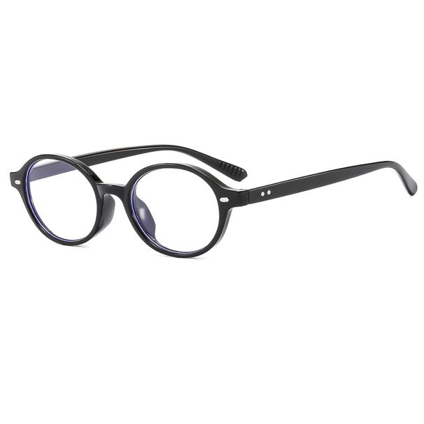 Women's Eyewear Frames Women's Small Frame Nerd Glasses With Myopia Optical Frame Retro Oval Tortoise Shell Anti Blue Light Flat Glasses_viptrois.com
