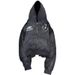 Vintage Washed Cotton Hoodie & Jogger Set – Distressed Embroidery Zip-Up (Grey/Black, S-XXXL) | 90s Retro Streetwear For Men & Women_viptrois.com