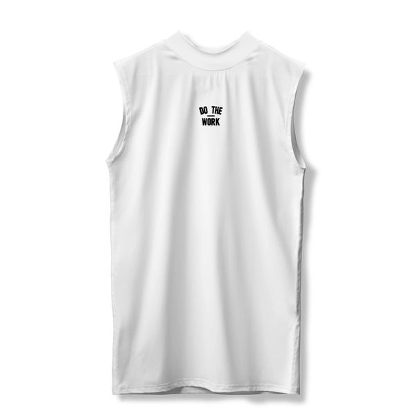 Men's Fitness Tight Vest Summer High Elastic Sleeveless T-shirt Slim Fit Breathable Quick Drying Clothes Running Muscle Men's Training_viptrois.com