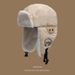 Winter Fleece Lined Thickened Warm Cycling Ear Protection Soft Hat Northeast Outdoor Windproof Skiing_viptrois.com
