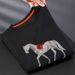 Men's Clothing luxury warhorse towel embroidery men's short sleeved T shirt summer new breathable leisure ice silk round neck T shirt trend_viptrois.com