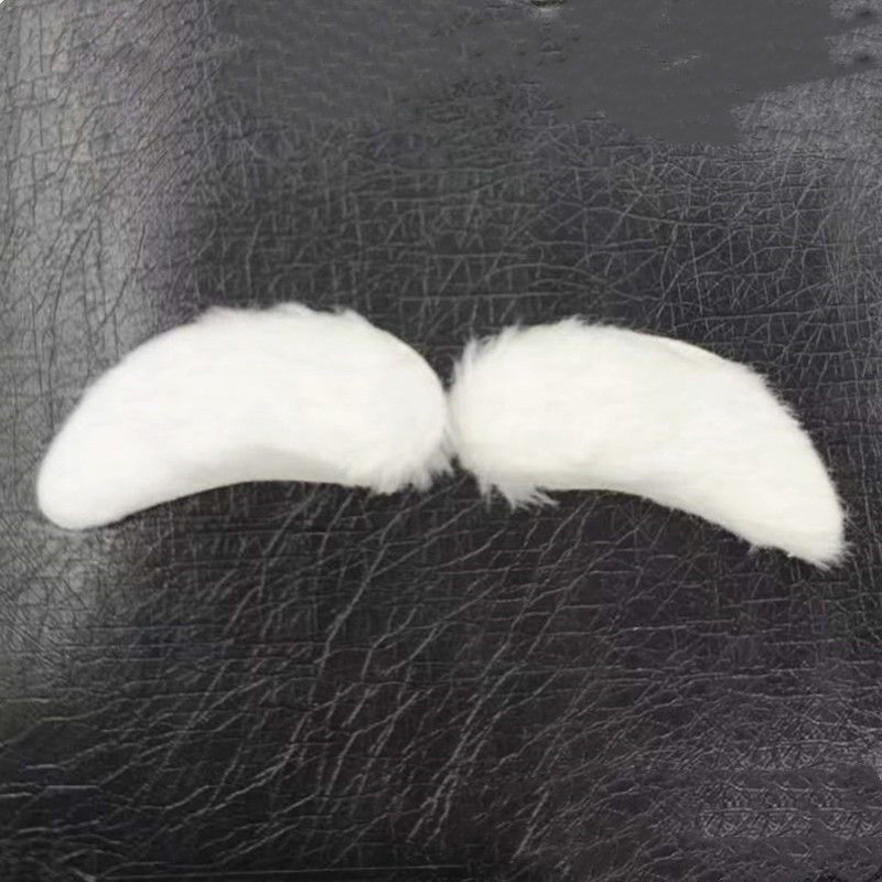 Christmas Halloween eyebrows Santa decorated eyebrows Christmas eyebrows_viptrois.com