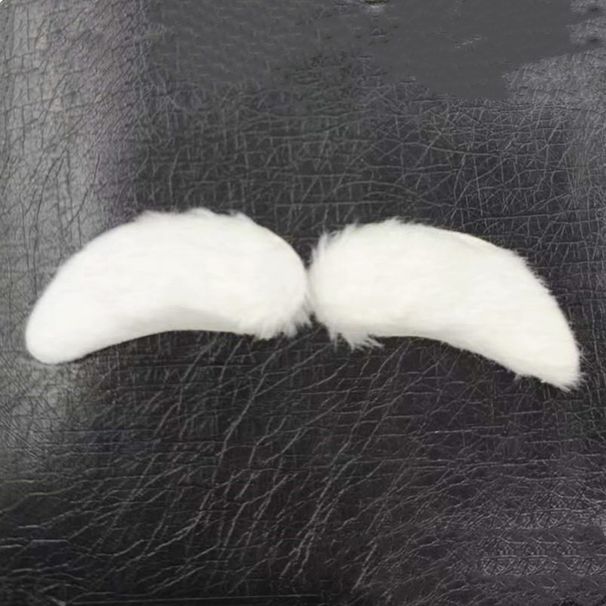 Christmas Halloween eyebrows Santa decorated eyebrows Christmas eyebrows_viptrois.com