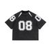ETAI Men's Wear | High Quality Cotton Distressed Sports Feng Shui Washed T-shirt Trendy Brand Boxy Shoulder Length Short_viptrois.com