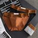 Pulse Men's Underwear Breathable High-Slit Briefs Comfortable All-Season Youth Large Pouch Underpants Slim Fit Trendy Brand_viptrois.com