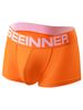 Pulse New Underwear European Size Foreign Trade Cotton U Convex Pouch Solid Color Men's Boxer Briefs_viptrois.com
