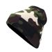 Beanie Caps Autumn and Winter Warm Knit Hat Casual Camouflage Jacquard Curly Cap for Men_viptrois.com