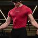 Performance-Enhanced Quick-Dry Gym Tee - 93% High-Tech Fiber For Muscle Definition & Street Style (Breathable, Moisture-Wicking, Unisex Fit)_viptrois.com