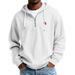 Men's Clothing European And American Heavyweight Long Sleeved Hooded Jacket With Pony Logo Print Men's Sports Casual Sweatshirt_viptrois.com