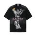 Men's Clothing Washed Old Fashion Men's Tops Summer Street Angel High End Short Sleeved Men's And Women's Style_viptrois.com